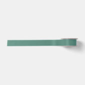 Santas Sleigh Cutout Medium Winter Green Satijnen Lint (Voorkant)