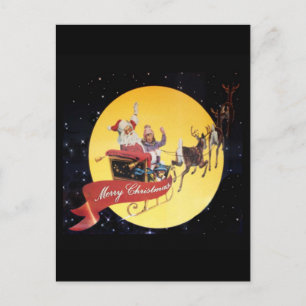 Santa's Sleigh  Feestdagenkaart