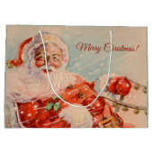 Santas Sleigh Ride Groot Cadeauzakje (Achterkant)