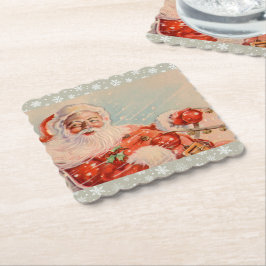 Santas Sleigh Ride Holiday Onderzetter