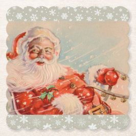 Santas Sleigh Ride Holiday Onderzetter