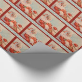 Santas Sleigh Ride  inpakpapier (Hoek)