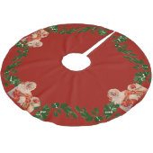 Santas Sleigh Ride Kerstboom Rok (Gekanteld)