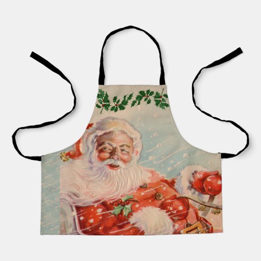 Santas Sleigh Ride - Klein Schort (Voorkant)