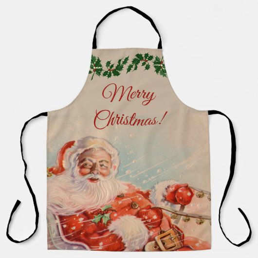 Santas Sleigh Ride Schort (Voorkant)