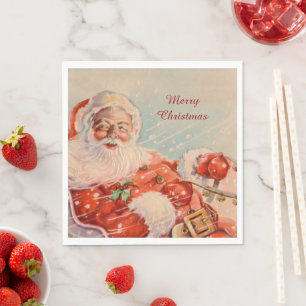 Santas Sleigh Ride Servet