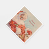 Santas Sleigh Ride Servet (Hoek)