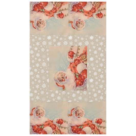 Santas Sleigh Ride Tafelkleed (Voorkant)