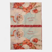 Santas Sleigh Ride Theedoek (Verticaal)