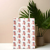 Santa's Snowbird Flamingo Groot Cadeauzakje