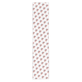 Santa's Snowbird Flamingo Korte Tafelloper