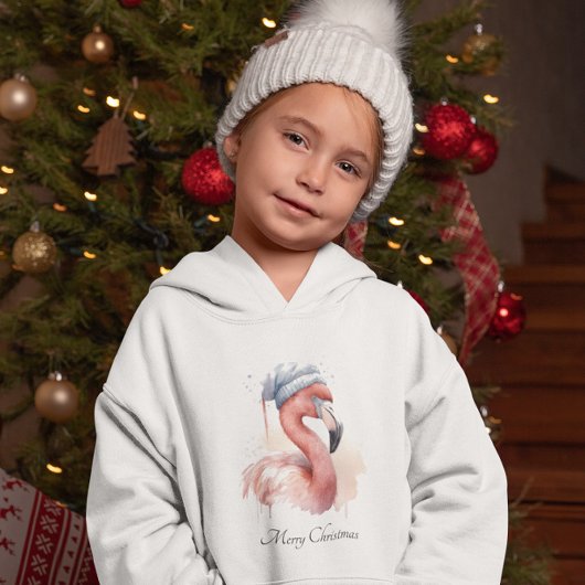 Santa's Snowbird Flamingo, op maat