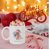 Santa's Snowbird Flamingo, op maat Mok