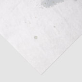 Santa's Snowbird Flamingo, op maat Tissuepapier (Detail)