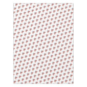 Santa's Snowbird Flamingo Tafelkleed (Voorkant)