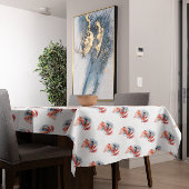 Santa's Snowbird Flamingo Tafelkleed