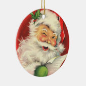 Santa's Speelgoed List Ornament (Rechts)
