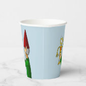 Santa's Speelgoed Maker Papieren Bekers (Rechts)