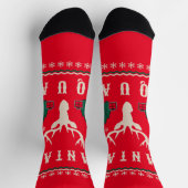 Santa's Squad Ugly kerstSweater Sokken (Top)