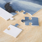 Santa's Starry Ride Through the Arctic Forest Legpuzzel (Zijkant)