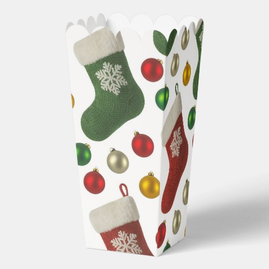 Santas Stocking Bedankdoosjes (Voorkant)