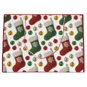 Santas Stocking Groot Cadeauzakje (Voorkant)