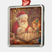  Santa's Strategy Session Metalen Ornament (Links)