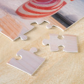 Santa's Strike! Christmas Candy Cane Bowling Legpuzzel (Zijkant)