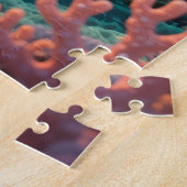 Santa's Summer Surf Adventure Jigsaw Puzzle Legpuzzel (Zijkant)