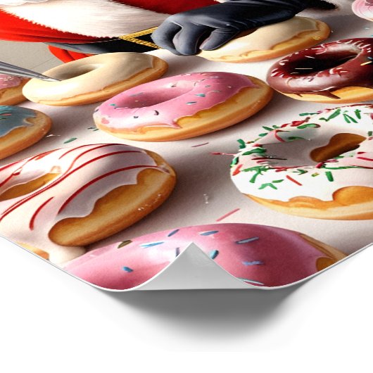 Santa's Sweet Workshop Muurkunst Print (Hoek)