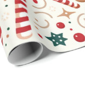 Santa's Sweets Cadeaupapier (Rol Hoek)