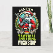 Santa's Tactical Workshop Santa Has Guns And Chris Kaart (Voorkant)