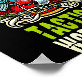 Santa's Tactical Workshop Santa Has Guns And Chris Poster (Hoek)