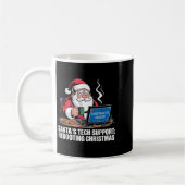 Santa's Tech Suprt_ Rebooting Christmas Funny Koffiemok (Links)
