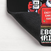 Santa's Tech Suprt Rebooting Christmas Ugly Santa Muismat (Hoek)