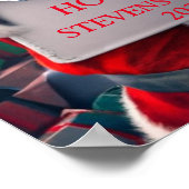 Santa's Tijdloze Yuletide Zegen Poster (Hoek)