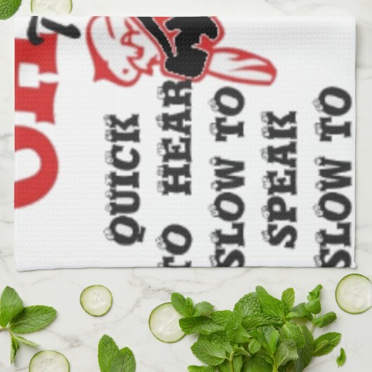 Santa's to-do lijst Collectie. Theedoek (Gevouwen)