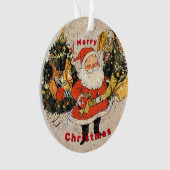 Santa's Trees - Kerstmis Ornament (voorkant)