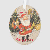 Santa's Trees - Kerstmis Ornament (voorkant)