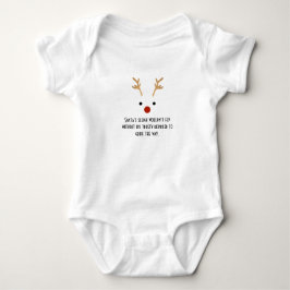 Santa's Trusty Rendier Minimal Romper