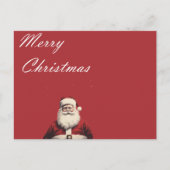 Santa's Vintage Greetings Postcard Briefkaart (Voorkant)