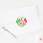 Santa's Visit cadeau label stickers (Envelop)