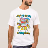 Santa's Voting Sleigh Ride T-shirt (Voorkant)