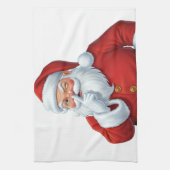 Santa's Watching Keuken Kerst Handdoek (Verticaal)