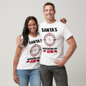 Santa's Watching My Aim - Boar Hog Hunting 1 T-shirt (Unisex)