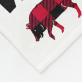 Santa's Watching My Aim - Boar Hog Hunting Fleece Deken (Hoek)