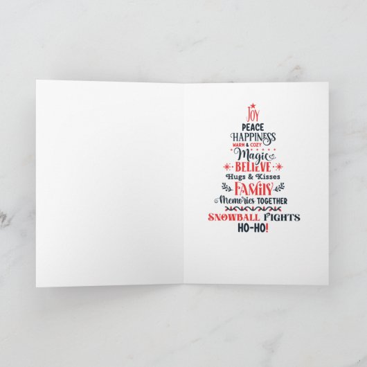 Santas Watching Notitiekaartje (Binnen)