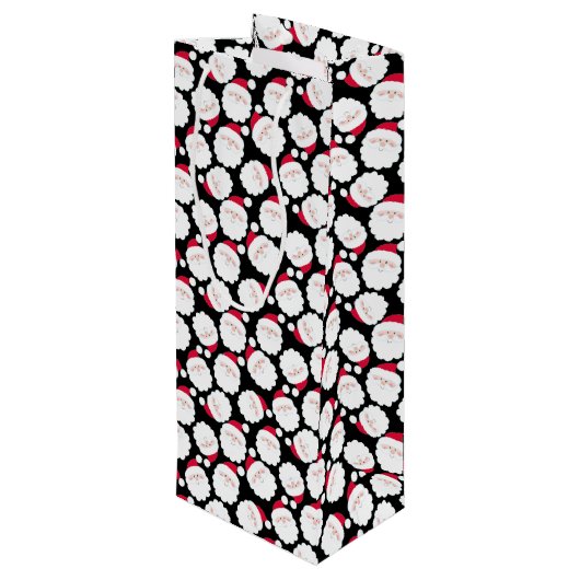 Santas Wijn Cadeautas (Achterkant Gekanteld)