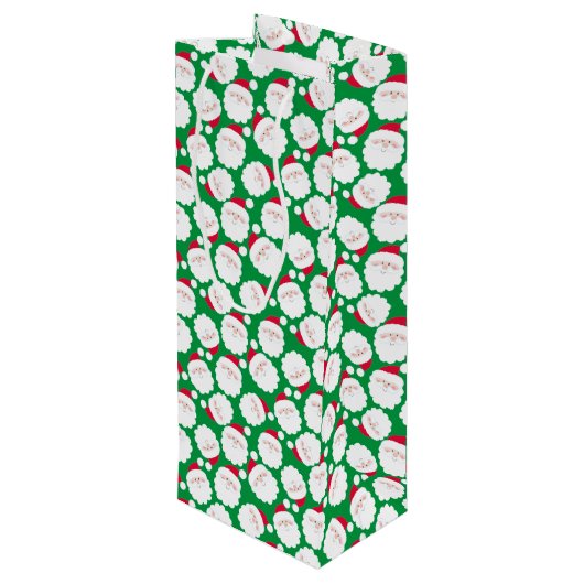 Santas Wijn Cadeautas (Achterkant Gekanteld)