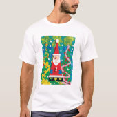 Santa's Winter Wonderland - Kinder kunst voor CHOC T-shirt (Voorkant)